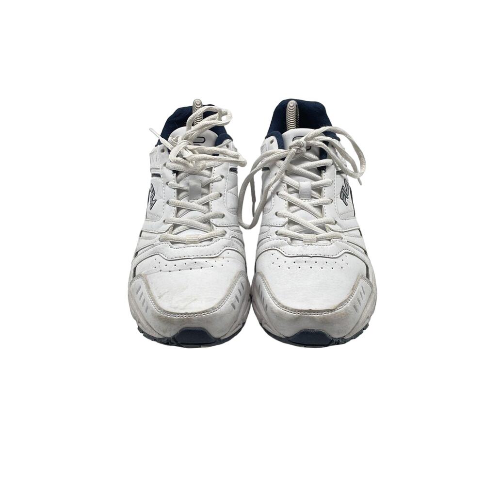 Fila White Men's Memory Go The Distance 1HGW3008-109 Casual Sneakers - 9.5 EEEE
